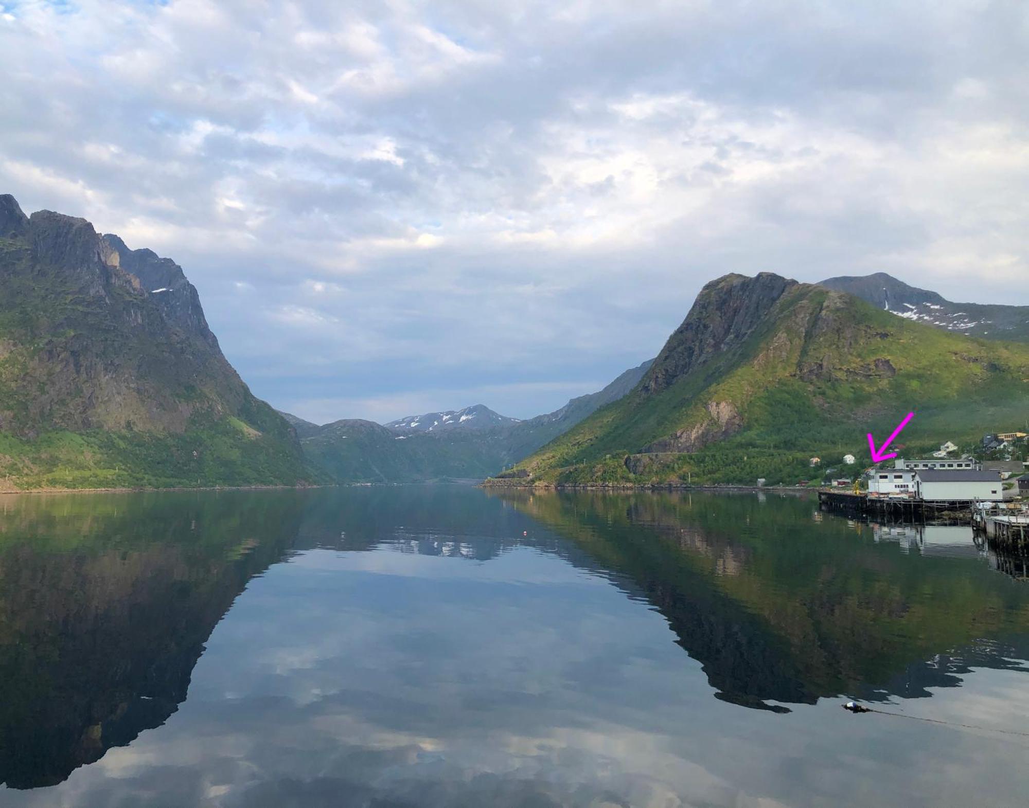 Vacation Home In Fjordgard With Views Of Segla And The Fjord Exterior foto